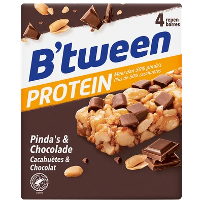 B'tween Proteinreep Pinda Chocolade