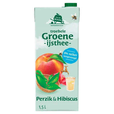 Van de Boom Groene thee perzik