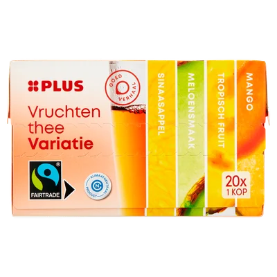 PLUS Thee Fruitvariatie Fairtrade