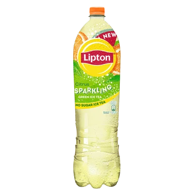 Lipton Ice tea sparkling green citrus zero