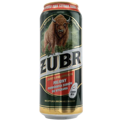 Zubr Bier 0.5l