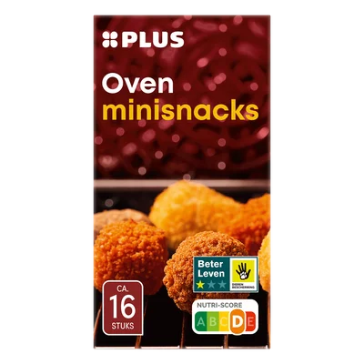 PLUS Oven minisnacks 16 stuks