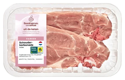 PLUS Boerentrots Schouderkarbonade 2 stuks