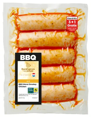 PLUS Boerentrots BBQ Worst Smokey Chicken