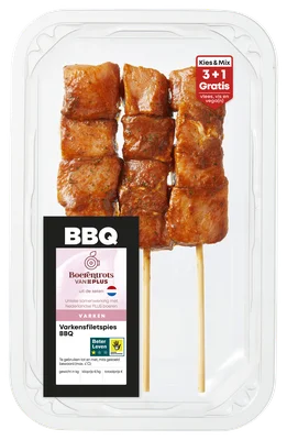 PLUS Boerentrots Varkensfiletspies BBQ