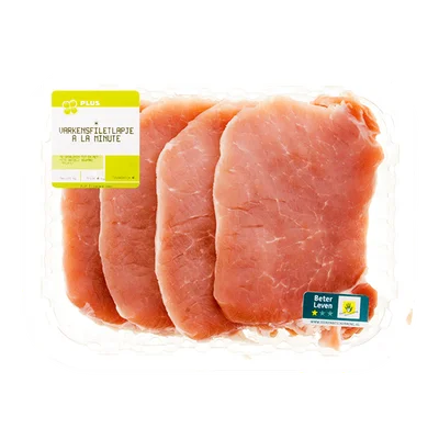 PLUS Varkensfiletlapje a la minute