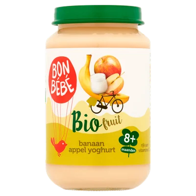 Bonbebe Bio F0806 banaan appel yoghurt
