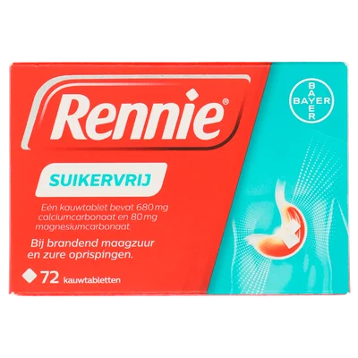 Rennie Maag tabletten Suikervrij