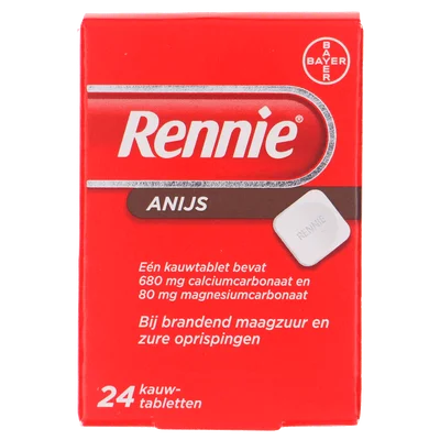 Rennie Kauwtablet anijs
