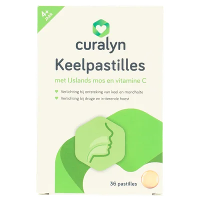 Curalyn Keelpastilles IJslands mos