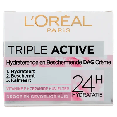 L'Oreal Active dagcrème Droge Gevoelige huid