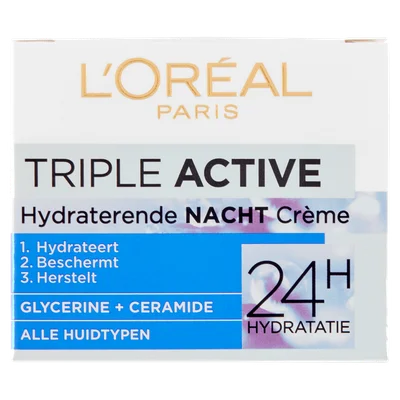 L'Oreal Skin Expert Triple Active Nachtcrème