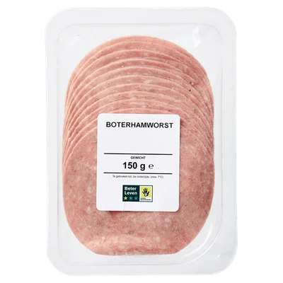 Neutraal Boterhamworst BLK
