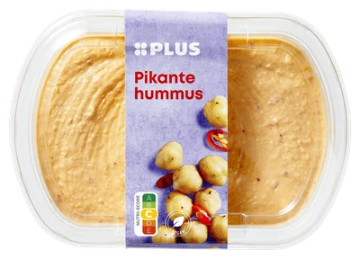PLUS Hummus pikant