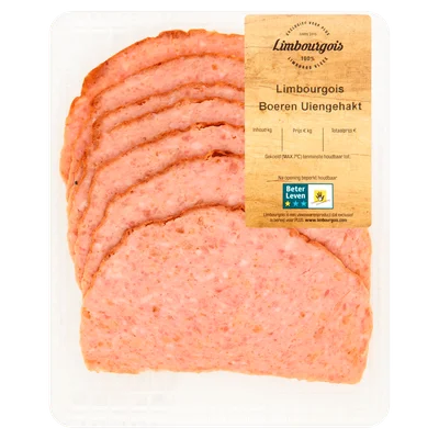 Limbourgois Boeren Uiengehakt GS (10st)