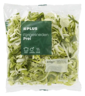 PLUS Prei fijngesneden