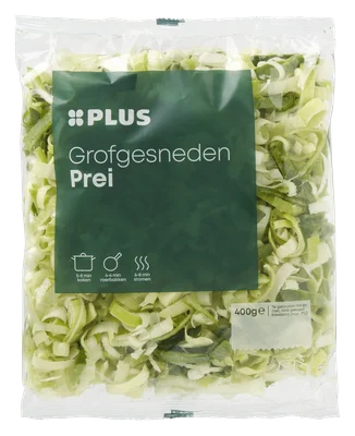 PLUS Prei grofgesneden