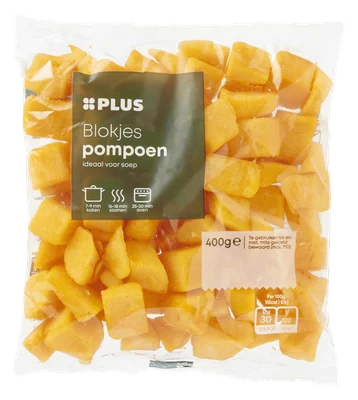PLUS Pompoenblokjes