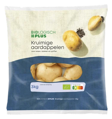 Biologisch PLUS Kruimige aardappel biologisch