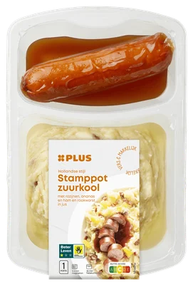 PLUS Zomerzuurkoolstamppot