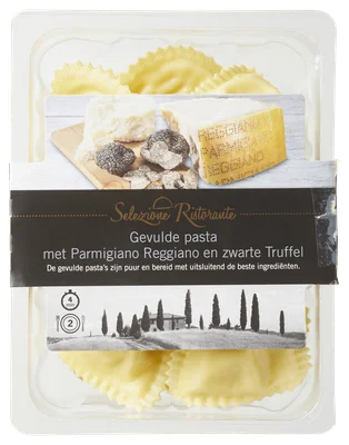 Selezione Ristorante Gevulde pasta met Parmigiano Reggiano