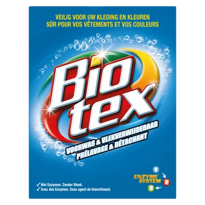 Biotex voorwas & vlekverwijderaar poeder