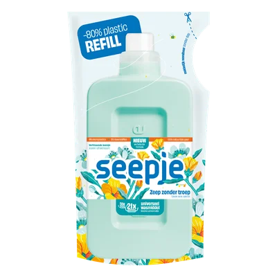 Seepje Wasmiddel Refill Uni Jasmijn