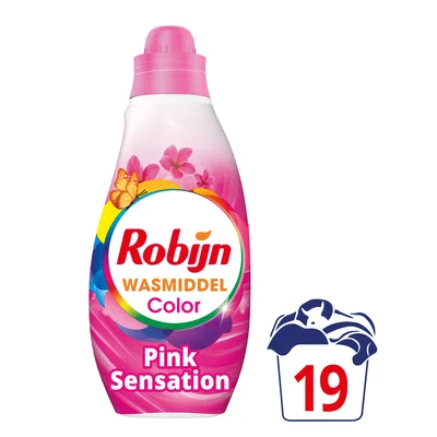 Robijn Klein & krachtig color pink sens. 19sc
