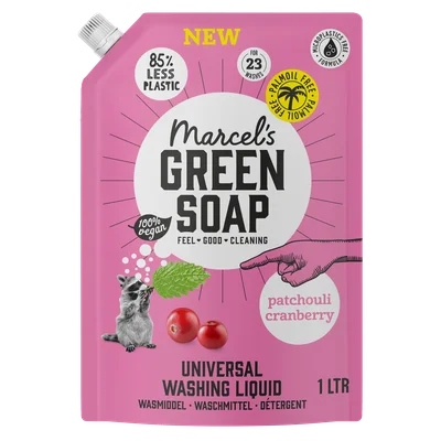 Marcel's Green Soap Wasmiddel navul Patchouli 23sc
