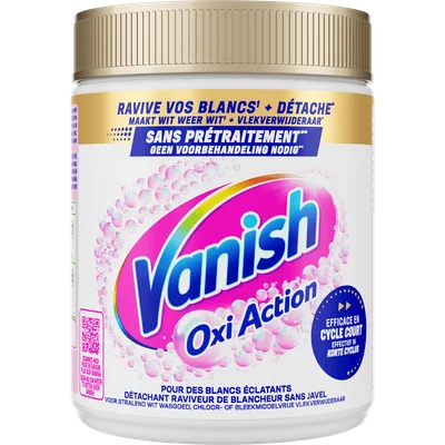 Vanish Oxi Action Whitening Booster poeder