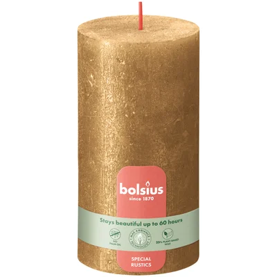Bolsius Stompkaars Shimmer 130/68 Gold