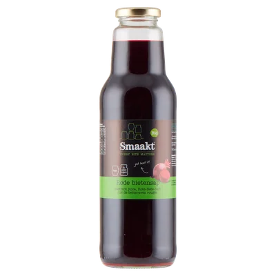 Smaakt Rodebietensap bio