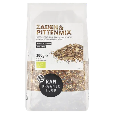 Raw Organic Food Zaden-pittenmix bio