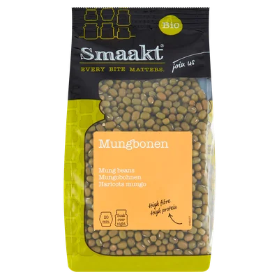 Smaakt Mungbonen biologisch