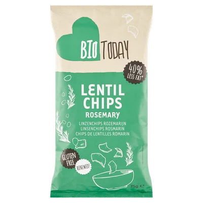 BioToday Linzenchips rosemary bio