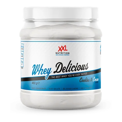 XXL Nutrition Whey delicious cookies & cream