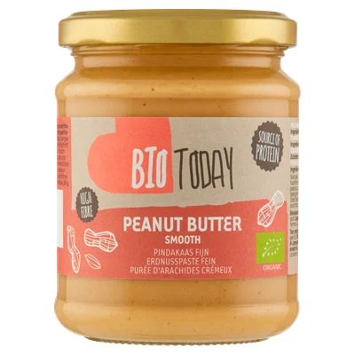 BioToday Pindakaas fijn biologisch