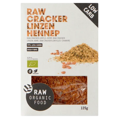 Raw Organic Food Raw crackers linzen-hennep bio