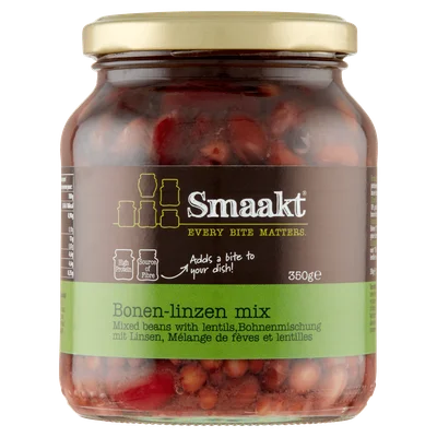 Smaakt Bonen en linzenmix bio