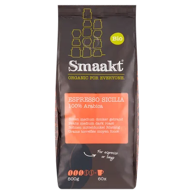 Smaakt Espresso Sicili bio