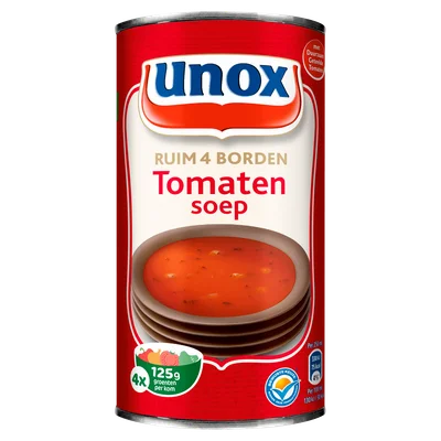 Unox Soep 4 kommen tomaat