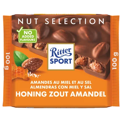 Ritter Sport Honing Zout Amandel