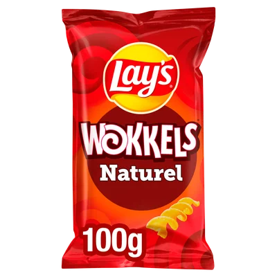 Lays Wokkels chips naturel