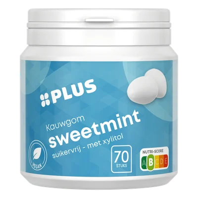 PLUS Kauwgom sweetmint