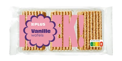 PLUS Vanille wafels