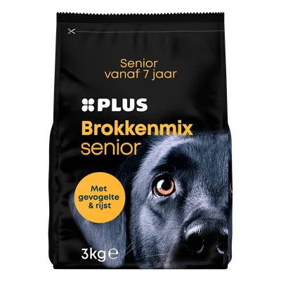 PLUS Brokkenmix senior gevogelte & rijst