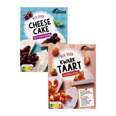 Albona Bakmix voor cheesecake of kwarktaart