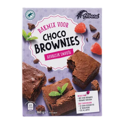 Albona Bakmix voor brownies