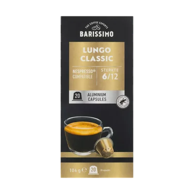 Barissimo Koffiecups lungo classic