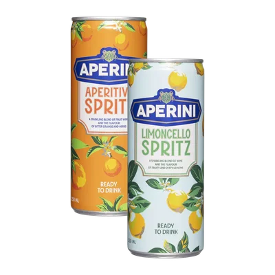 Aperini Aperitivo of limoncello spritz